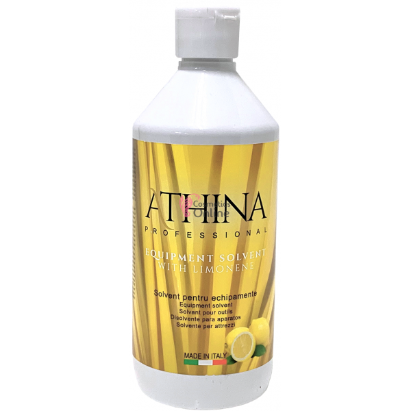 Solvent solutie de indepartat ceara si parafina de pe suprafete cu lamaie, Athina 500 ml, art 1717